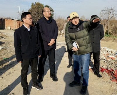 张斌调研“口袋公园”、重点项目工作