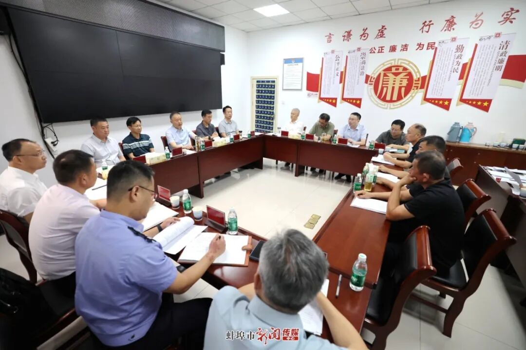 马军到禹会区长青乡开展带案下访活动