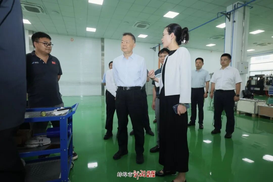马军到禹会区调度商业航天产业发展工作